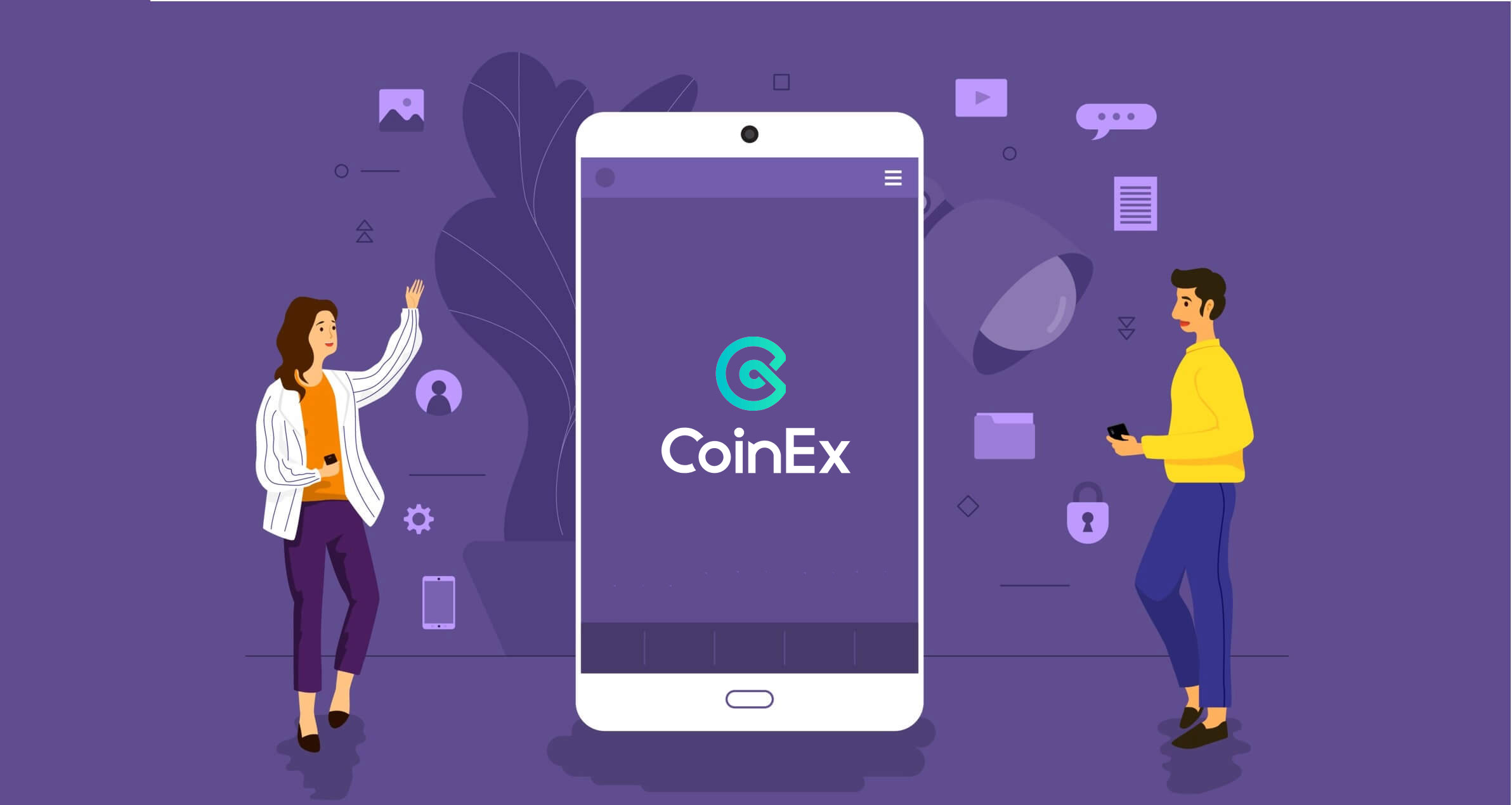نحوه بارگیری و نصب برنامه CoinEx برای موبایل (Android ، iOS)
