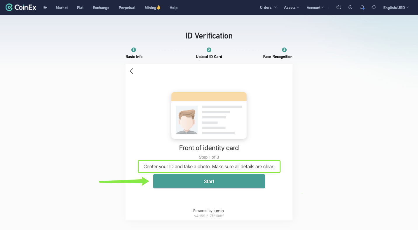 How to Login and Verify Account in CoinEx