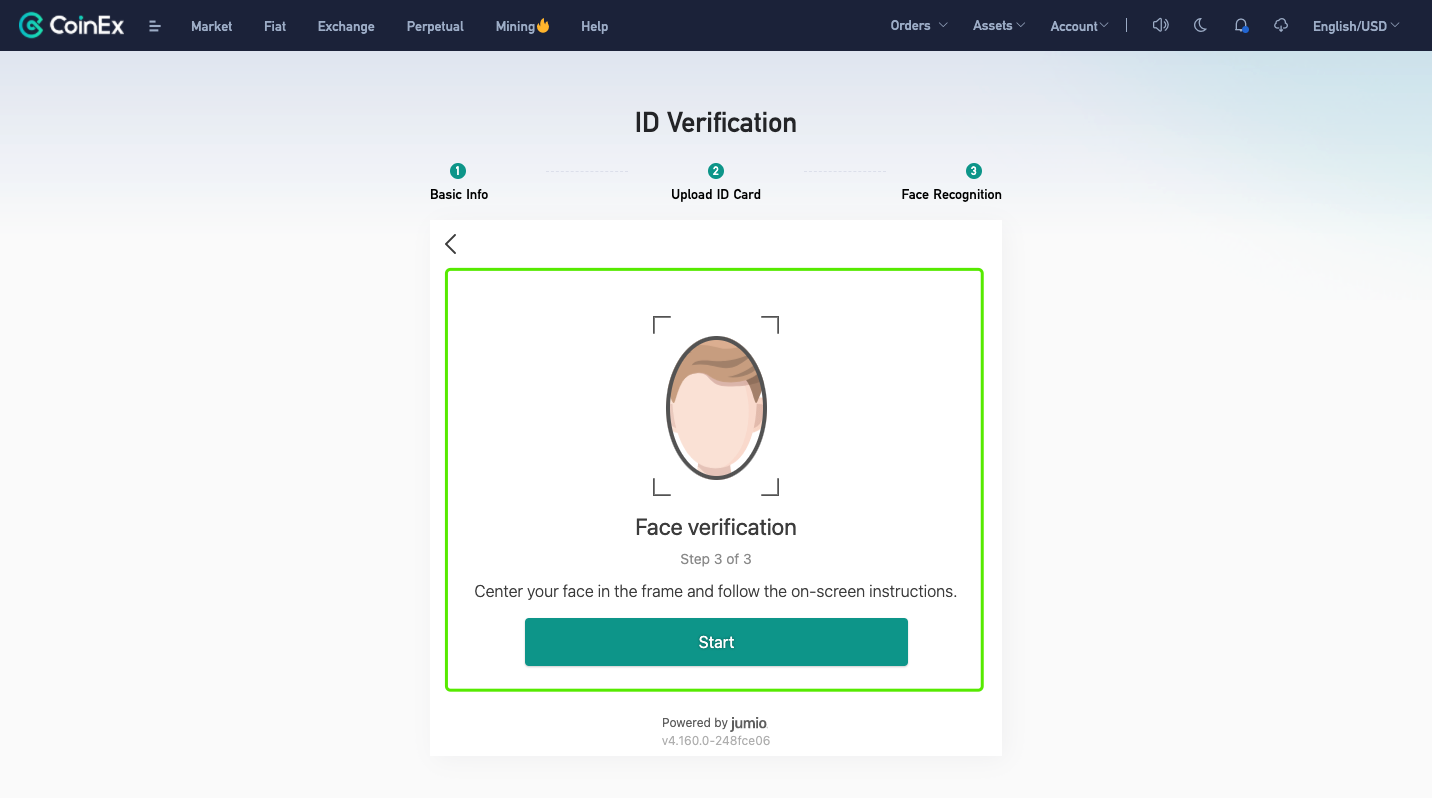 How to Verify Account in CoinEx