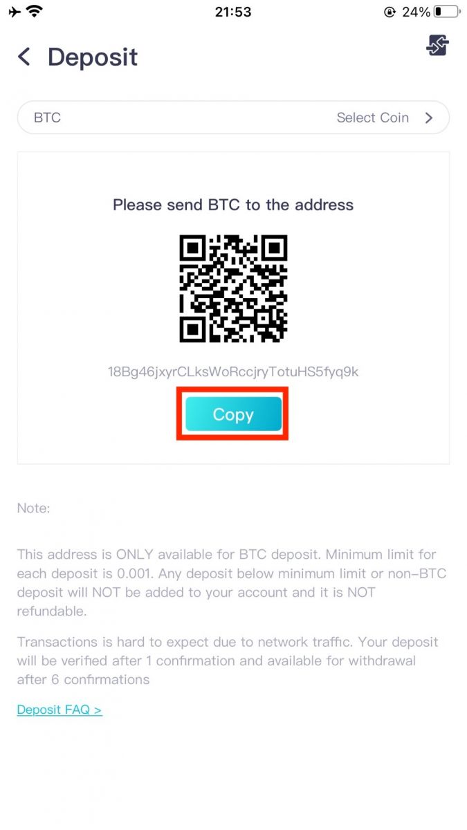 How To Deposit in CoinEx