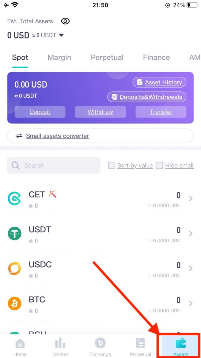 How to Login and Deposit in CoinEx