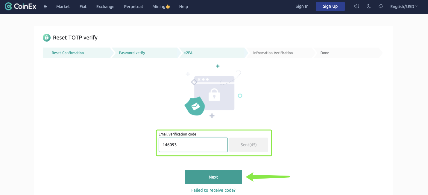 How to Reset/Change TOTP Authentication in CoinEx